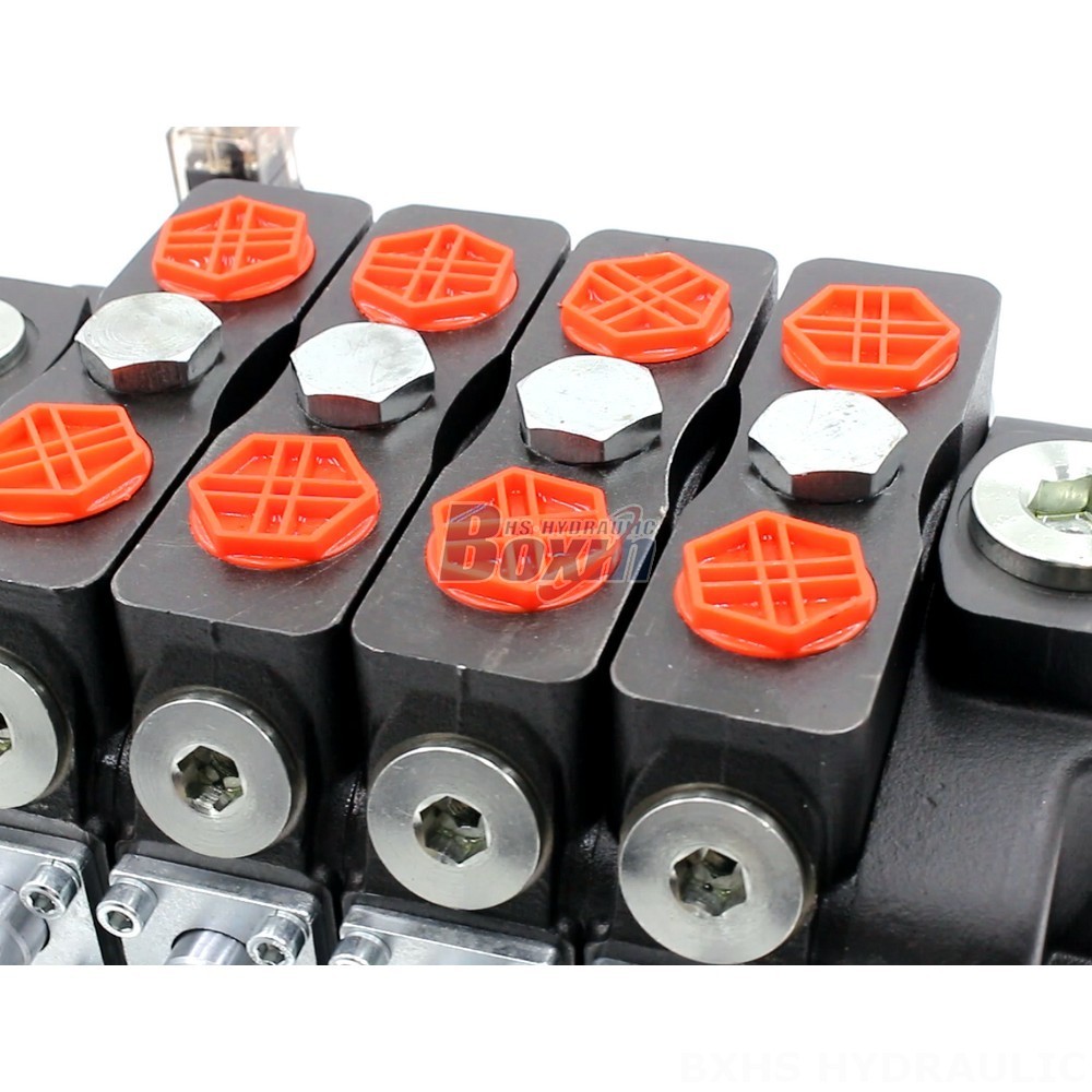 SD8-Electric unloading valve Manual 4 Spool Sectional Directional Valve | Hydraulic Products Manufacturer detail image